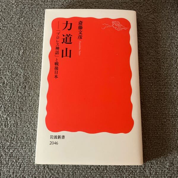 力道山 「プロレス神話」と戦後日本 (岩波新書 新赤版 2046) 斎藤文彦/著