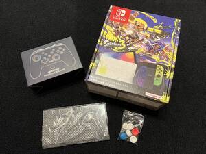 【送料無料】 Nintendo Switch(有機ELモデル)スプラトゥーン3エディション ☆おまけ付き☆