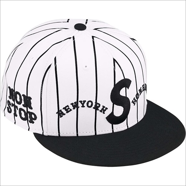新品未開封 Supreme Homerun S Logo New Era Stripe 25SS ストライプ Sロゴ ニューエラ キャップ