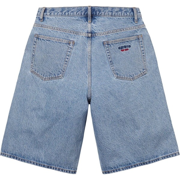 新品未開封 Supreme Baggy Denim Short Washed Indigo 25SS ウォッシュド インディゴ バギーデニムショーツ