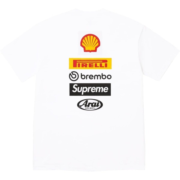 新品未開封 Supreme Ducati Logos Tee White Tシャツ 白 ドゥカティ ロゴ