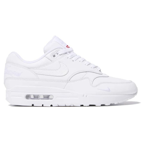新品未開封品 SUPREME Nike Air Max 1 87 SP 8.5 White 25SS 白
