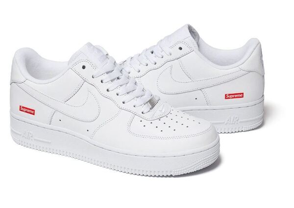 新品未使用品 Supreme Nike Air Force 1 Low WHITE 白 26.5CM US 8.5