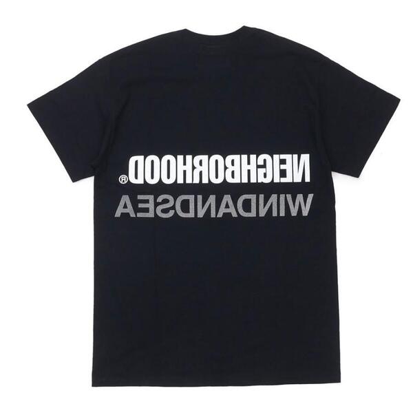 新品未開封 NEIGHBORHOOD X WIND AND SEA NHWDS-1/C-TEE SS BLACK 黒 Tシャツ
