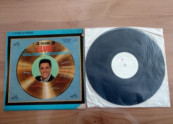 ★エルビス・プレスリー Elvis Presley★ゴールデンレコード第3集★LP★中古品★見本盤★テストプレス?★SAMPLE★PROMO★Test Pressing?