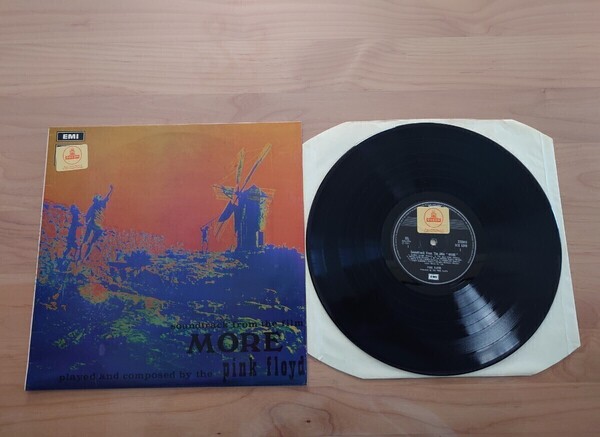 ★ピンク・フロイド Pink Floyd★Soundtrack from the Film More★中古LP★UK盤★ジャケット経年傷み、汚れ、接着剥がれ★EXPORT?★Rare