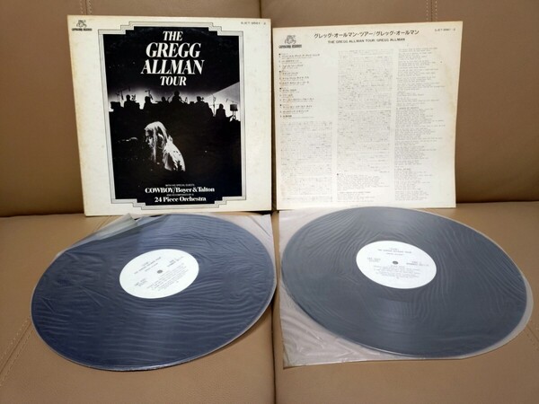★グレッグ・オールマン★The Gregg Allman Tour ★グレッグ・オールマン・ツアー★見本盤★PROMO★SAMPLE★2枚組★With Poster★中古LP