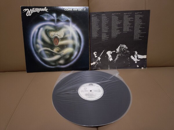 ★ホワイトスネイク★ Whitesnake★CONE AN' GET IT★見本盤★PROMO★SAMPLE★Rare Item★中古LP★ジャケット経年傷み