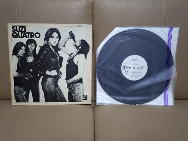 ★SUZI QUATRO★スージー・クアトロ★EOP-80919★中古LP★見本盤★非売品★SAMPLE★PROMO★ジャケット汚れ、傷み