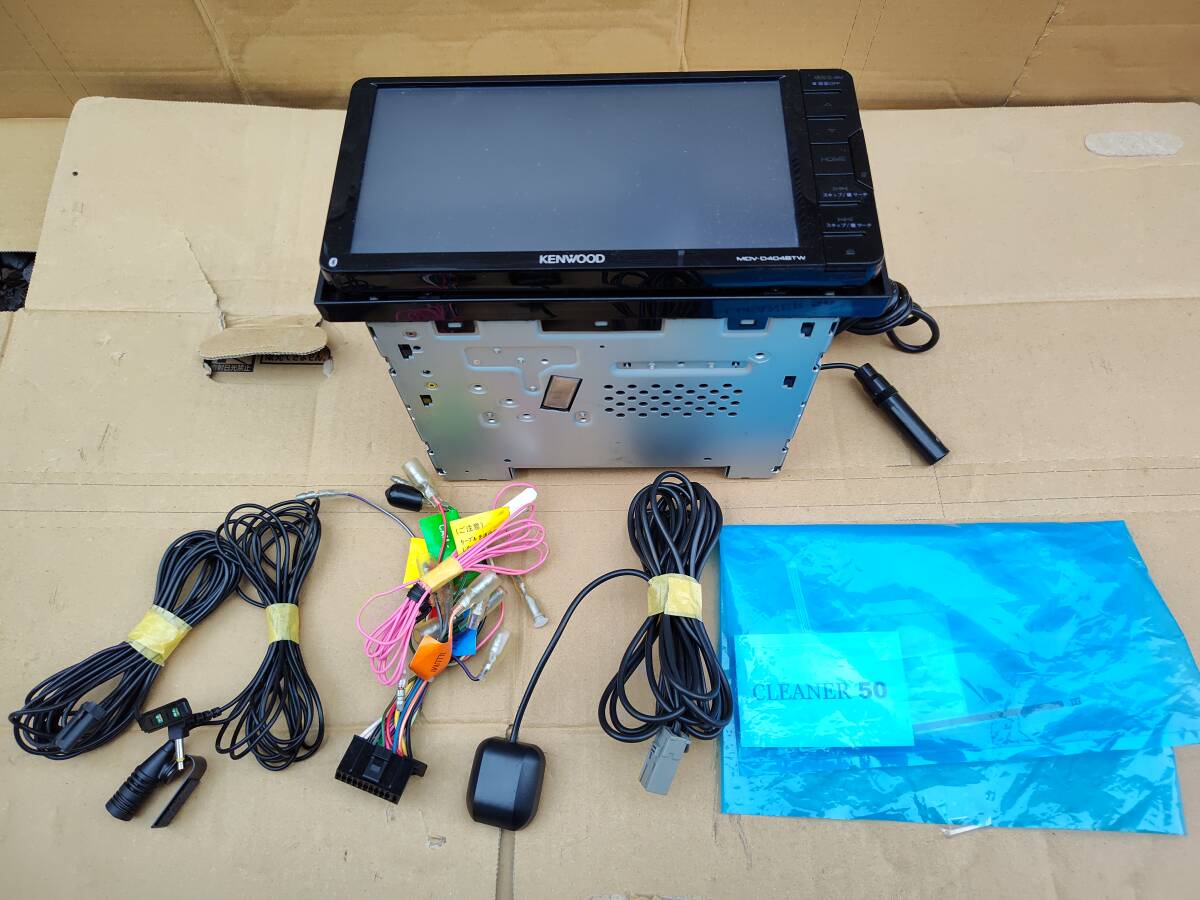 地図2024年春最新版 ケンウッド彩速ナビ MDV-D404BT 地デジ/BT