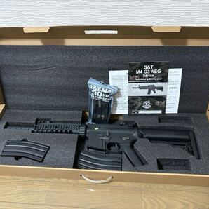 S&T M4 CQB FF9インチ チャレンジャーライン G3電動ガン BK(COLT)(電子トリガー)