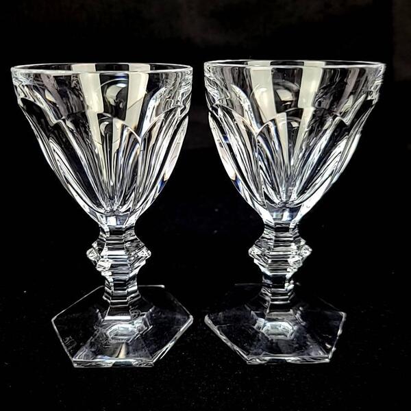 ∞美品∞バカラ Baccarat アルクール ワイングラス 2客 ペア