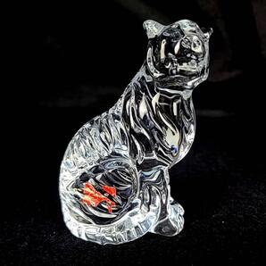 ●美品/バカラ Baccarat 干支 虎 寅 置物 フィギュリン 限定 希少 レア