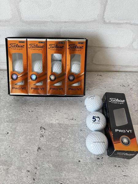 【訳ありお買い得】タイトリスト Pro V1 12個 ゴルフボール