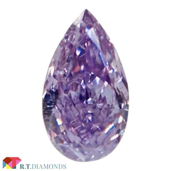 FANCY INTENSE PINK PURPLE 0.068ct PS/RT3193/CGL