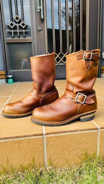 【希少】RED WING 限定版 エンジニアブーツ ブラウン LIMITED EDITION FOR JAPAN レッドウィング