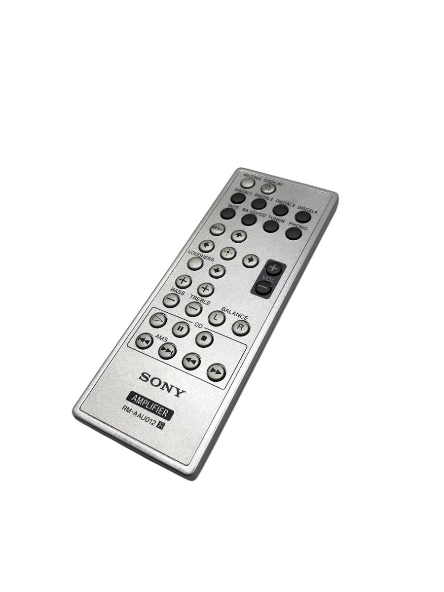 SONY RM-ANU182 リモコン　中古　可動品　シルバー SONY RM-ANU182 リモコン 中古 可動品 シルバー