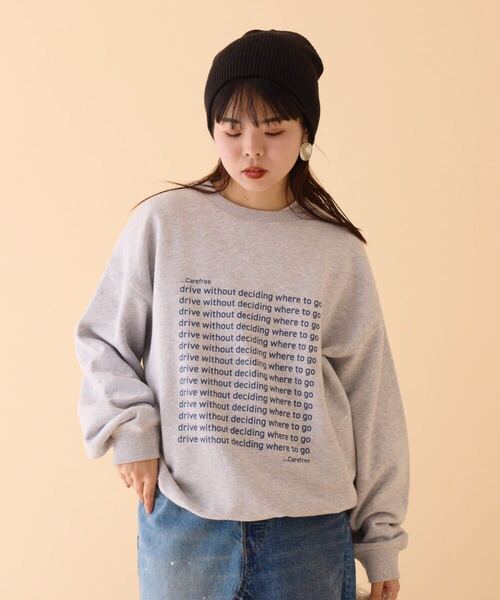 CIAOPANIC TYPY(チャオパニックティピー)メッセージロゴスウェット Mサイズ