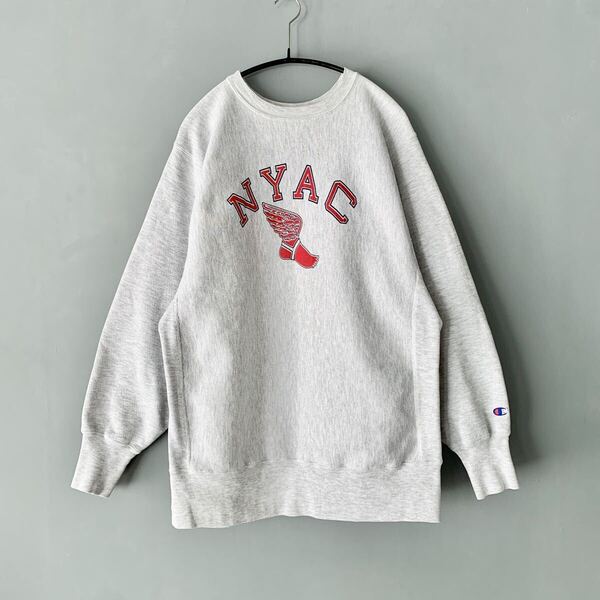 Champion 90’s リバースウィーブ スウェット NYAC ウィングフット L チャンピオン トレーナー reverse weave