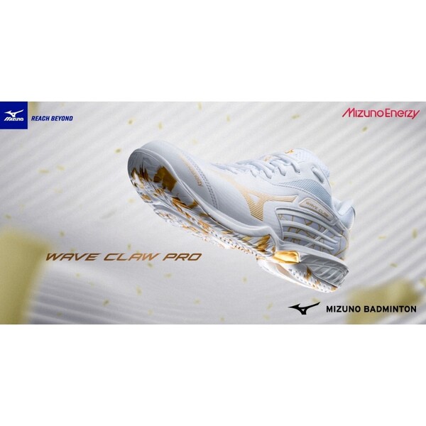 【71GA220011 25.0】MIZUNO(ミズノ) バドミントンシューズ ウェーブクロープロ2E相当 新品未使用 2023モデル 天然皮革
