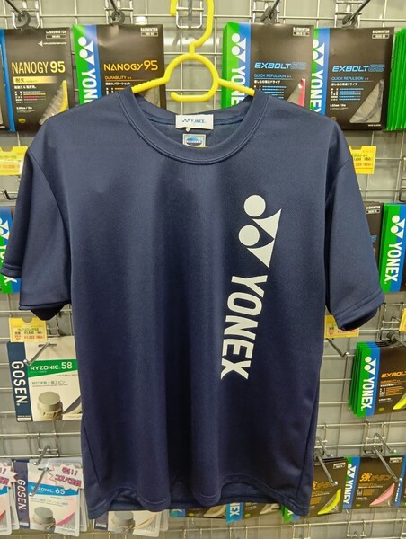 【16795Y (019) M】YONEX(ヨネックス) ユニドライTシャツ ネイビーブルー Mサイズ 新品未使用 バドミントン テニス 2025モデル
