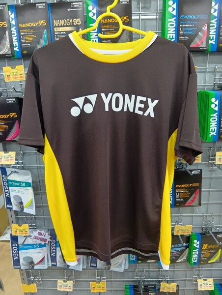 【16793Y (685) L】YONEX(ヨネックス) ユニドライTシャツ ココア Lサイズ 新品未使用 バドミントン テニス 2025モデル