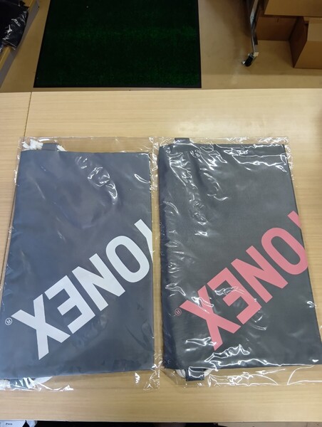 【YONEX ノベリティバッグ】YONEX(ヨネックス) シューズケースケース2個セット 360×450mm 新品未使用 バドミントン テニス