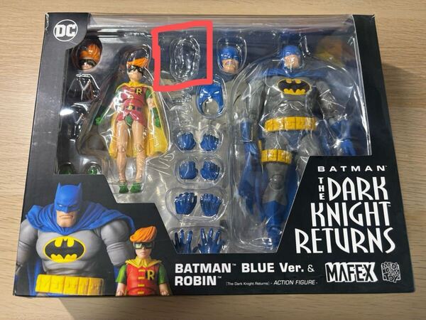 メディコム・トイ MAFEX マフェックス No.139 バットマン ブルーバージョン & ロビン 各全高約160/110mm 塗装済み アクションフィギュア