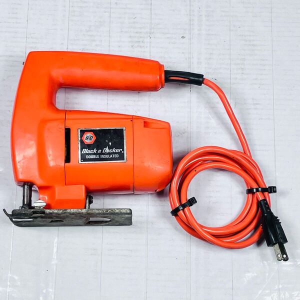 中古品 ブラックアンドデッカー 100V ジグソー No.7504-03/04 動作OK BLACK&DECKER