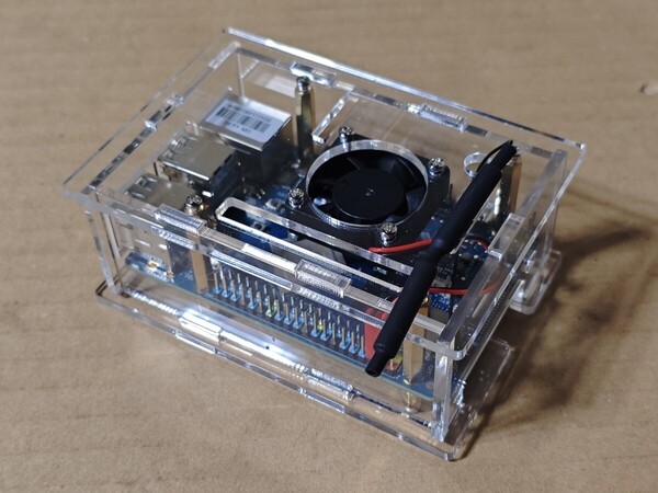 OrangePi 4A 4GB シングルボードコンピューター ケース付き