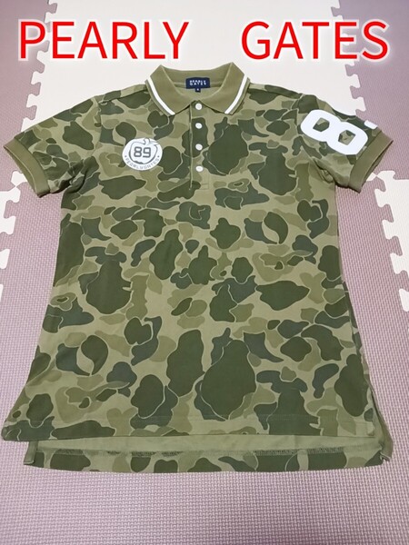 PEARLY GATES パーリーゲイツ メンズゴルフウェア Sサイズポロシャツ