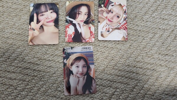【特典】クリアトレカ ナヨン トレーディングカード3枚セット モモ ジヒョ ジョンヨン #TWICE5 初回限定盤A TWICE