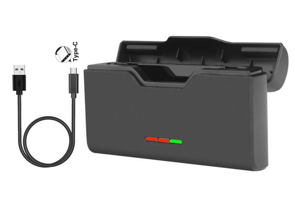 ソニー SONY NP-BX1用 USB 3スロット バッテリー充電器 携帯収納ボックス バッテリーチャージャー BC-TRX 互換品