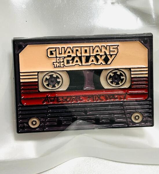 新品 送無★☆ピンバッジ GADIANS of the GALAXY イメージ カセットテープ☆★カワイイ オシャレ ガーディアンズオブギャラクシー 映画