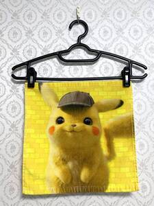 新品 名探偵ピカチュウ ハンドタオル ハンカチ