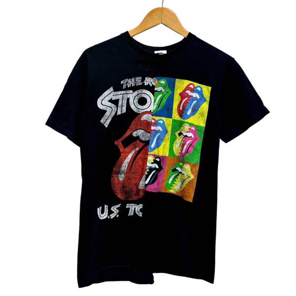 ローリングストーンズ 再構築 Tシャツ アシンメトリー バンドT 古着