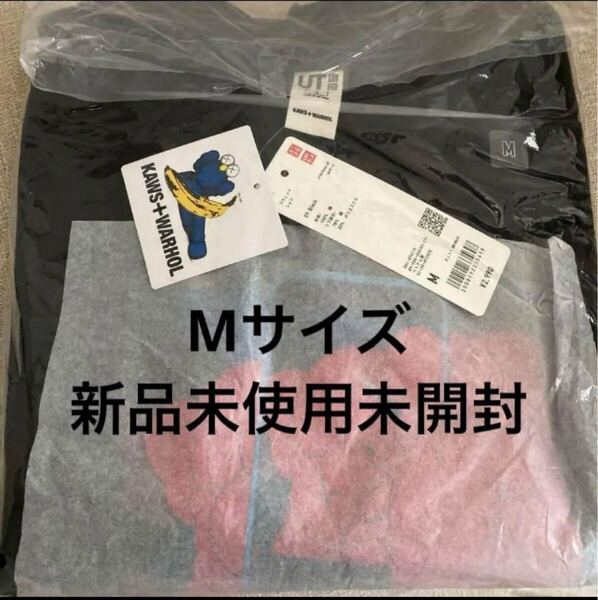 新品 ユニクロ カウズ + ウォーホル スウェット シャツ KAWS 長袖 UNIQLO UT トレーナー M