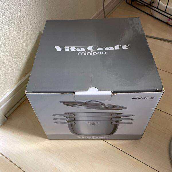 ビタクラフト ミニパンセット 両手鍋 ステンレス 無水鍋 2800