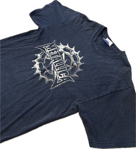 ◆即決送料込み◆アメリカ古着METALLICA メタリカTシャツM◆ヘインズボディビンテージヴィンテージロックTヘヴィメタル