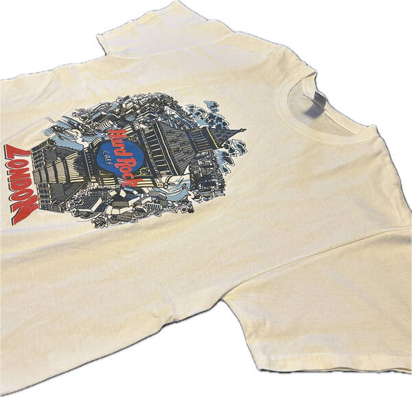 ◆即決送料込み◆アメリカ古着ハードロックカフェロンドンTシャツXL◆ギルダン両面プリントビンテージヴィンテージ