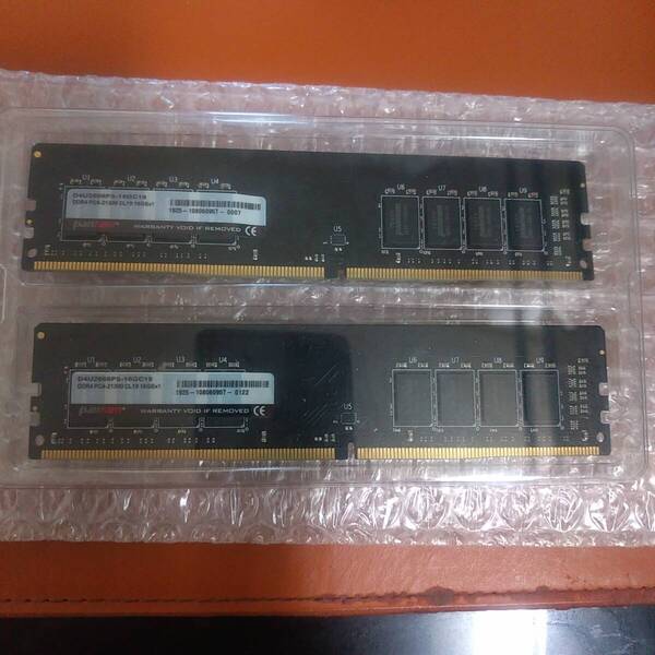 【送料無料】CFD Panram DDR4 2666 デスクトップ用メモリ 16GB×2枚 計32GB