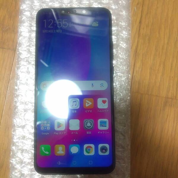 【送料無料】HUAWEI PAR-LX9 nova 3 SIMフリー ブラック【難有】