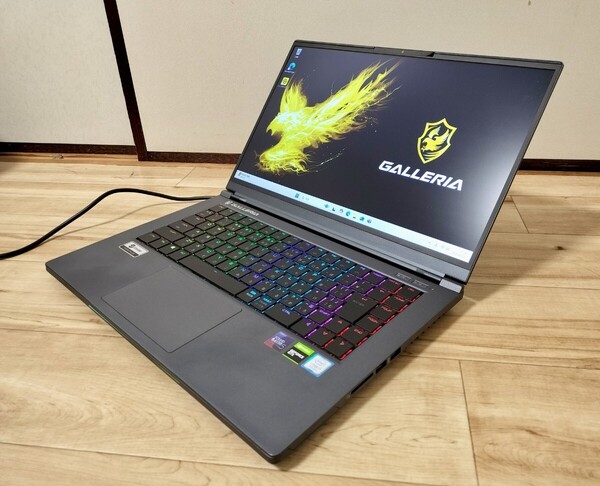 144Hz Core i7 9750H GTX 1660Ti 16GB メモリー 512GB SSD GALLERIA GCR 1660TGF-QCG ゲーミング ノート PC