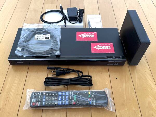 【HDD容量:2TB 新品WD製HDD交換済+外付け2TB】★Panasonic DMR-BG2050 6番組同時録画&全録機★《新品リモコン付き》★2018年製★