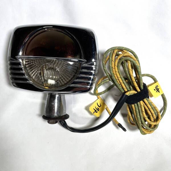 ②本体未使用 シカゴ SL49 オートランプ「AUTO LAMP CHICAGO MODEL SL49」40s 50s ハーレー チョッパー ナックル ショベル アイアン 4Q