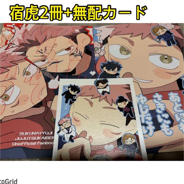 呪術廻戦★同人誌★宿虎、飢ぇ (両面宿儺×虎杖悠仁) / 浮かれポンチ、2冊セット無配付