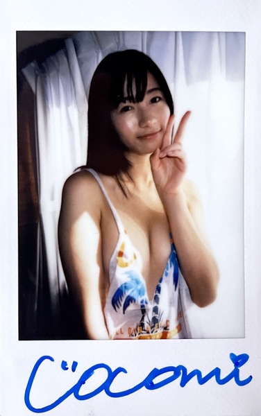 ●百瀬心美●「オトナモード」DVD購入特典 数量限定品 直筆サイン入り現場チェキ 即決 同梱可能 送料無料・匿名配送
