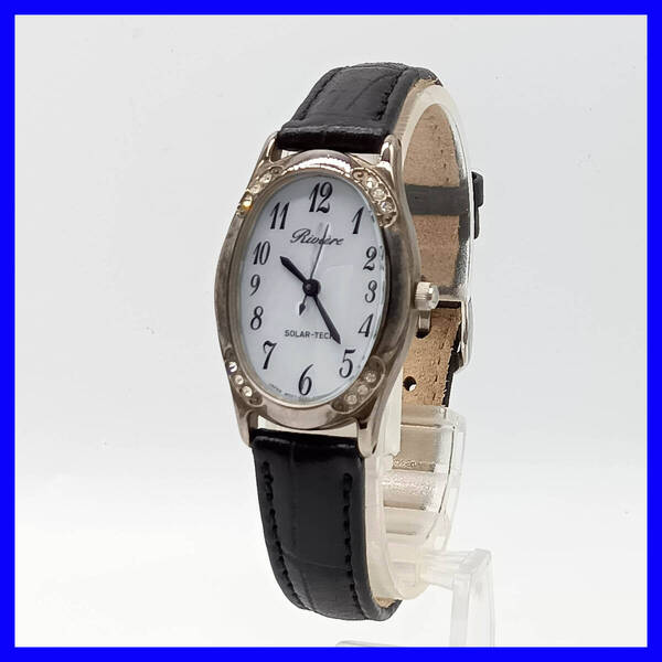 289【ソーラー】動作品★シチズン★CITIZEN★Riviere★SOLAR-TECH★E031-S022495★レディース/腕時計/アナログ/クォーツ