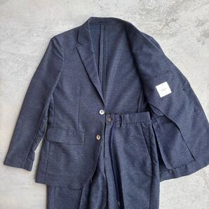 極美品 エディフィス ストレッチ ジャケット パンツ セットアップ スーツ