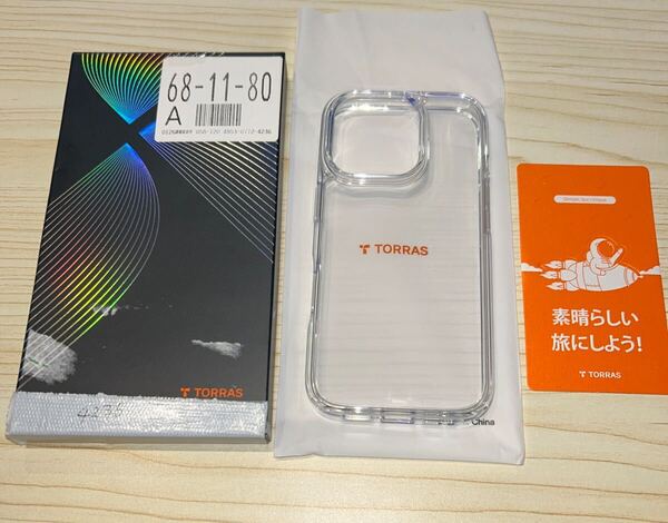 f460 TORRAS iPhone 16 Pro 用 ケース【98%透明度・黄変防止】 透明 米軍MIL規格 耐衝撃 ストラップホール付き「Diamond Clear」 クリア